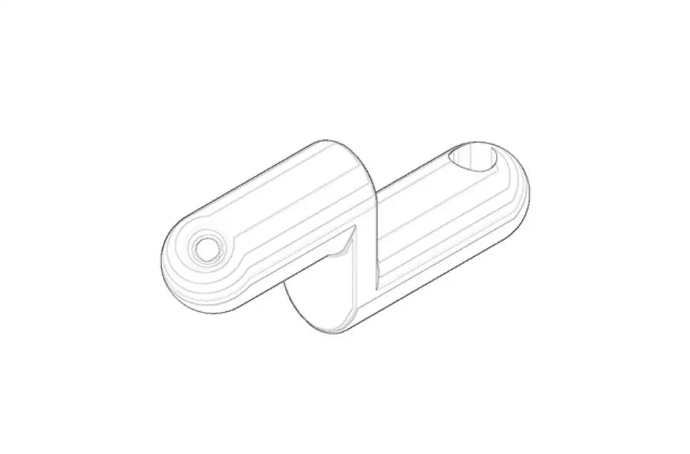 DORNBRACHT Zugknopf ERSATZTEILE 092016031 32 x 7 mm Platin gebürstet, 092016031-06 Galeriebild 1